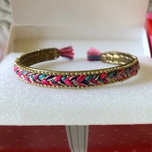 Stella & Dot Wanderer Cuff in Pink